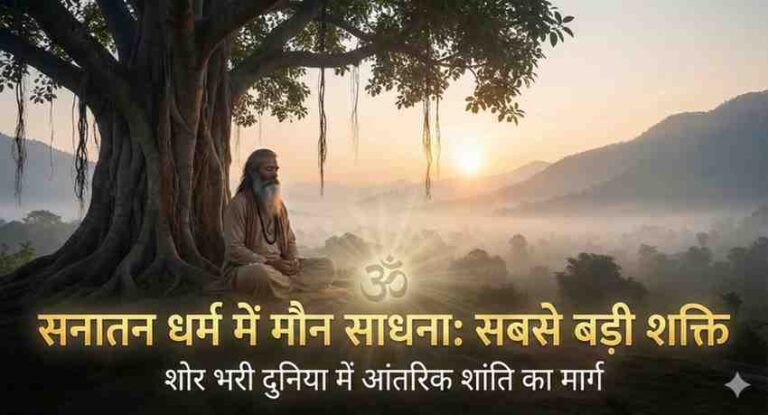 सनातन धर्म में मौन साधना क्यों शक्तिशाली है